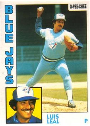 1984 O-Pee-Chee Baseball Cards 207     Luis Leal